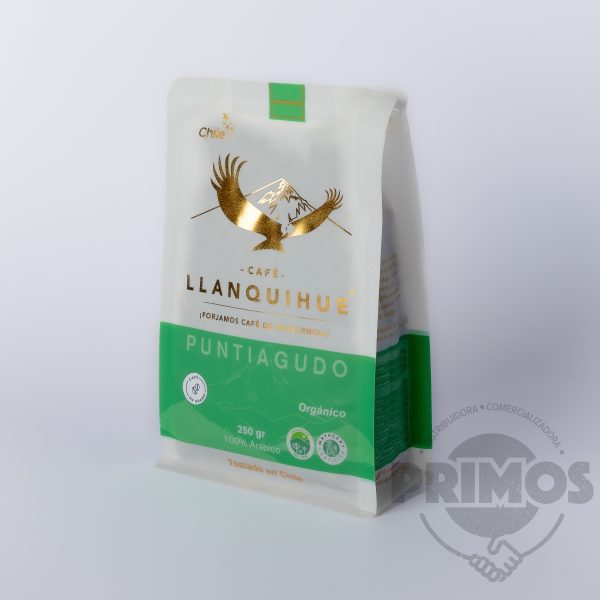 CAFÉ LLANQUIHUE PUNTIAGUDO GRANO 250 grs