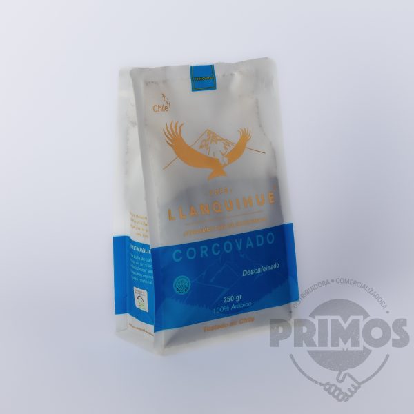 CAFÉ LLANQUIHUE CORCOVADO MOLIDO 250 grs