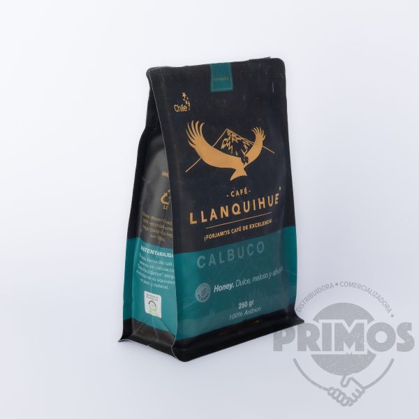 CAFÉ LLANQUIHUE CALBUCO BLACK GRANO 250 grs