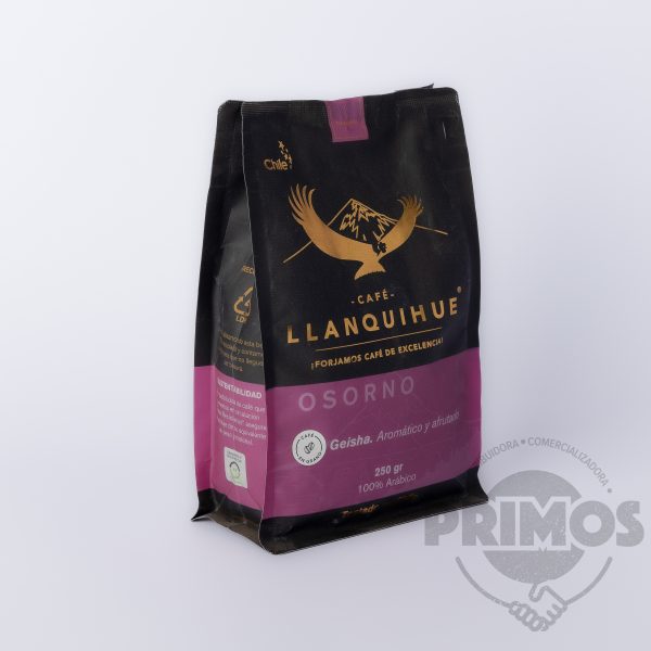 CAFÉ LLANQUIHUE OSORNO BLACK GRANO 250 grs