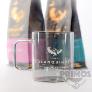 TAZON BOROSILICATO CAFÉ LLANQUIHUE
